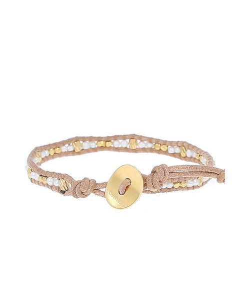 Chan Luu | White Pearl Mix Single Wrap Bracelet – Online