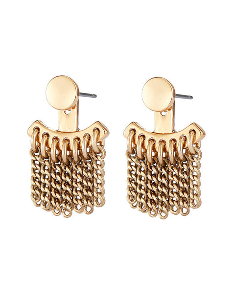 jenny bird gold ear jackets earrings