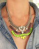 Courtney Lee Collection Melanie Neon Swarovski Necklace