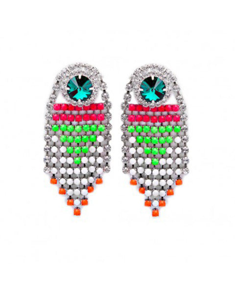Courtney Lee Collection Luna Neon Earrings 