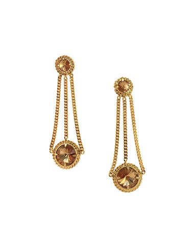 Courtney Lee Collection Gold Earrings 