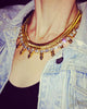 Courtney Lee Collection Gold Bryce Necklace On