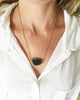 Crave Salt | Druzy Quartz Gold Necklace