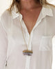 Crave Salt | Amethyst Chunk Gold Pendant Necklace