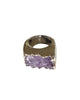 Crave Salt | Purple Amethyst Silver Ring