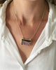 Crave Salt | Amethyst Small Chunk Silver Pendant Necklace