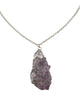 Crave Salt | Teardrop Amethyst Silver Pendant Necklace