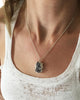 Crave Salt | Amethyst Silver Charm Necklace