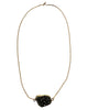 Crave Salt | Druzy Quartz Gold Necklace