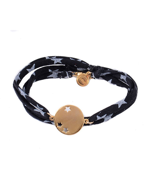 Black Wrap Dafne Bracelet