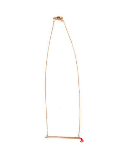 Dafne Lucky Barre Chain Necklace 