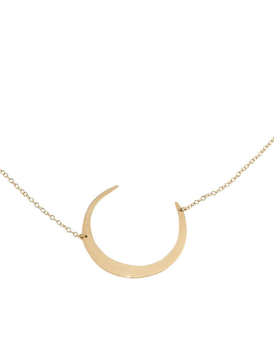 Dafne Eclipse Moon Necklace  