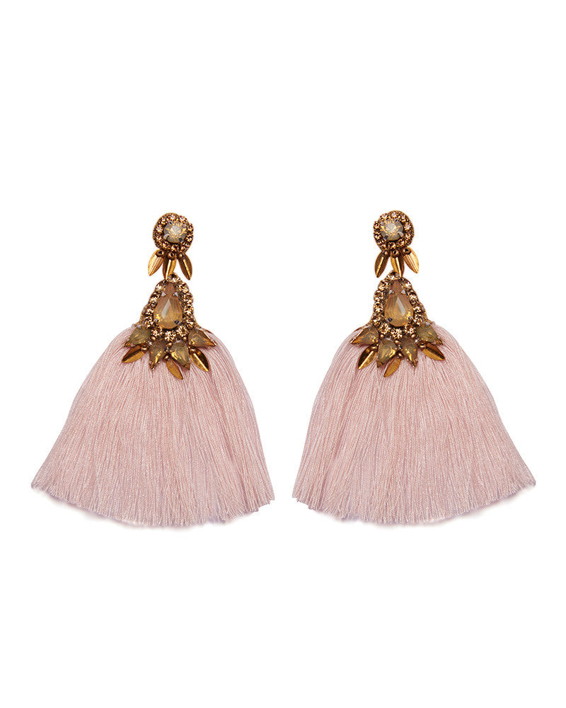 Deepa Gurnani | Herise Pink Earrings Online Jewelry Boutique Deepa Gurnani | Herise Pink Earrings Online Jewelry Boutique