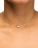 Dogeared | Silver Choker Pearl Necklace