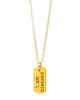 Dogeared | Gold I Am Blessed Necklace