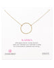 Dogeared | Gold Medium Karma Necklace