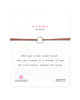 Dogeared | Taupe Karma Bracelet (Gold and Silver)