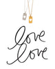 Dogeared | Silver Love Love Necklace