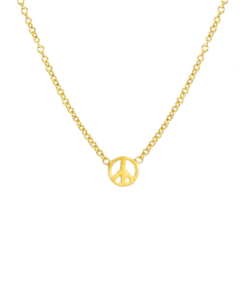 Heart and Peace Sign Necklace – Michael E. Minden Diamond Jewelers - The  Diamond & Wedding Ring Store