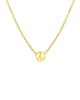 Dogeared | Mini Peace Sign Charm Necklace