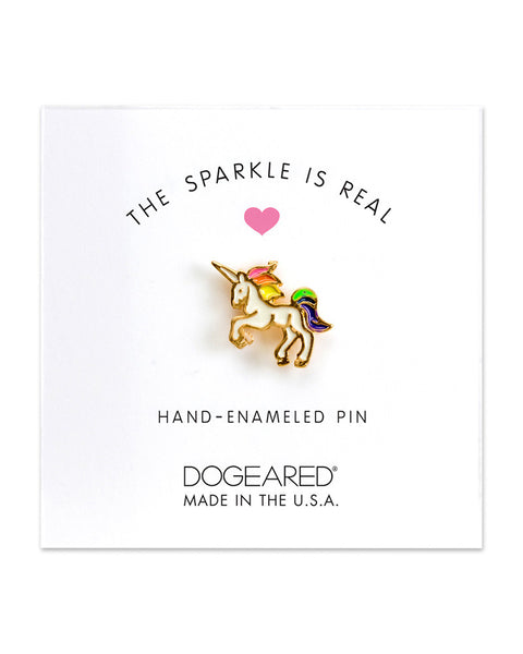 unicorn enamel pin dogeared