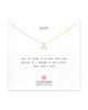 Dogeared | Gold Wish Wishbone Necklace