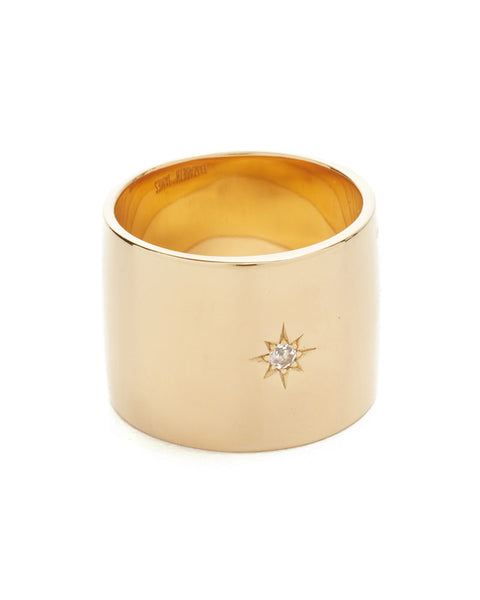 thick gold bassa ring elizabeth and james