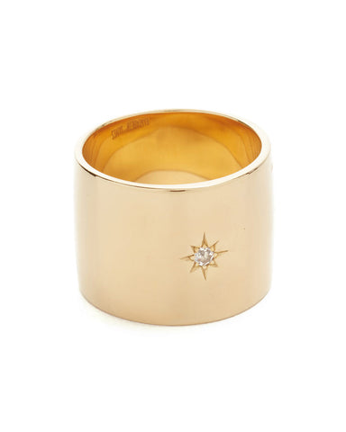 thick gold bassa ring elizabeth and james