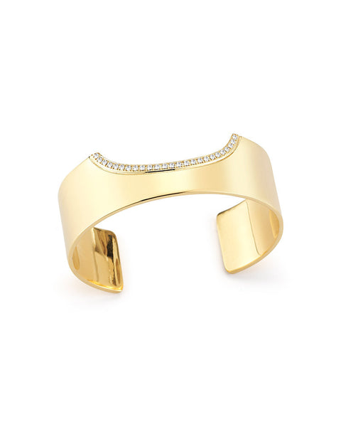 elizabeth and james white kahlo cuff bracelet