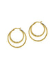 round hoop gold earrings designer womens jewelry