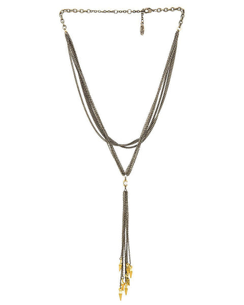 Ettika Lariat Chain Necklace