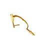 Gold Arrow Earring Gina Cueto Pave