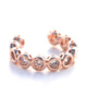 pave earcuff rose gold