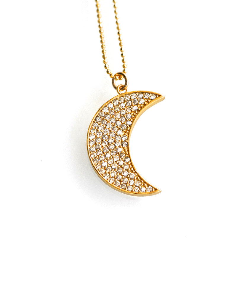 Gina Cueto Golden Moon Necklace 