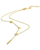Gina Cueto | Gold Love Lariat Necklace