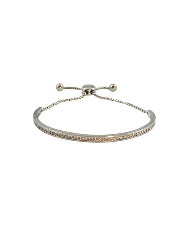 Gina Cueto Mia Half Bangle Silver Bracelet