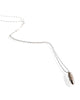 Gina Cueto Silver Bullet of Love Necklace Long 