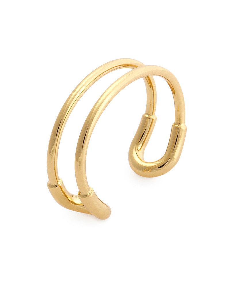 Giles & Brother  Gold Skinny Cortina Cuff – Online Jewelry Boutique