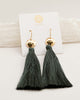 Gorjana | Leucadia Slate Blue Tassel Earrings