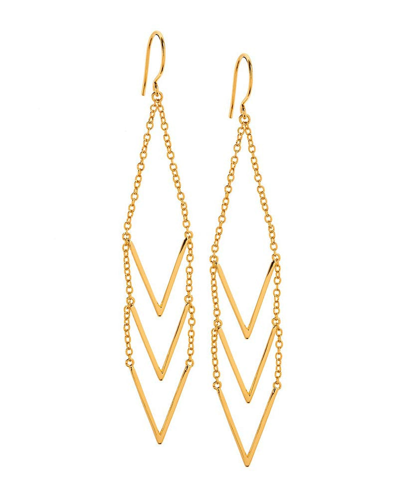 Gorjana Morrison Gold Dangling Earrings