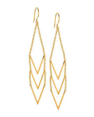 Gorjana Morrison Gold Dangling Earrings