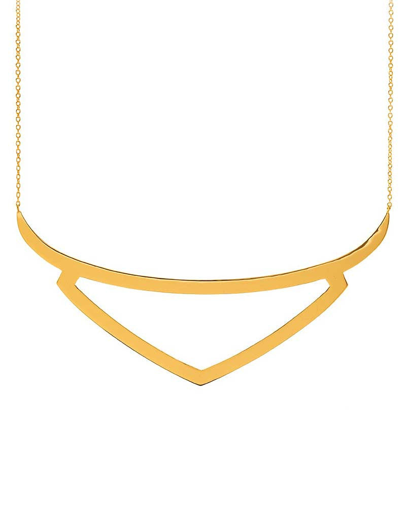 Gold Gorjana Viki Collar necklace