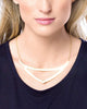 Gold Vicki Gorjana Chain Triangle Collar Charm