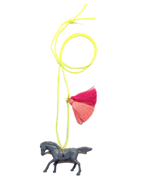 Gunner and Lux Wild And Free Gray Necklace