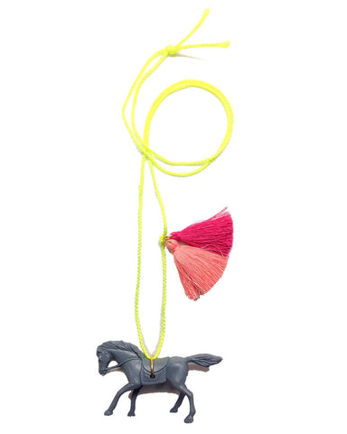 Gunner and Lux Wild And Free Gray Necklace