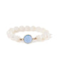 Jaimie Nicole | Mother of Pearl With Blue Onyx Bracelet
