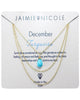 Jaimie Nicole | December Turquoise Birthstone Necklace