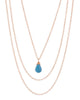 Jaimie Nicole | December Turquoise Birthstone Necklace