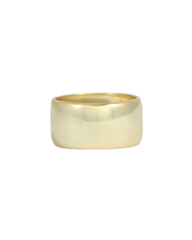 gold thick band ring designer jaimie nicole casual stylish womens jewelry 