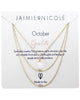 Jaimie Nicole | October Opalite Birthstone Necklace